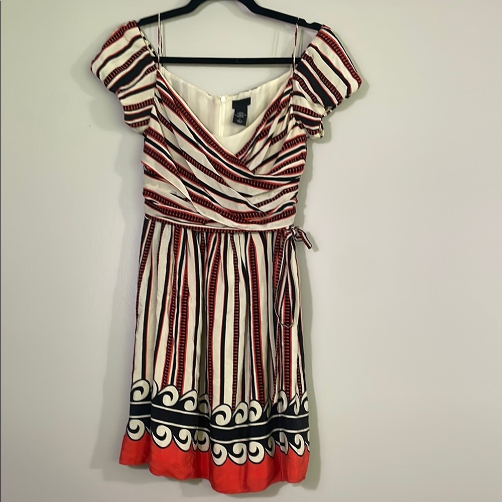 ANNA SUI for target silk mini dress, sz 7